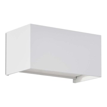 LED utomhusvägglampa LED/24W/230V 3000K IP65 vit