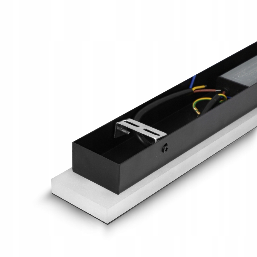 LED utomhusvägglampa LED/30W/230V 100 cm IP65 svart