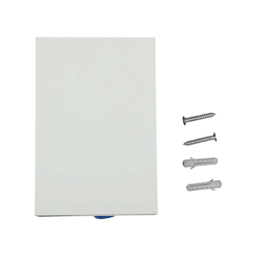 LED Utomhus Vägglampa LED/4W/230V 6400K IP65 vit