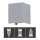 LED Utomhusvägglampa LED/5W/230V 3000K IP65 grå