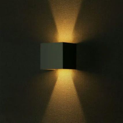 LED Utomhusvägglampa LED/5W/230V 4000K IP65 grå