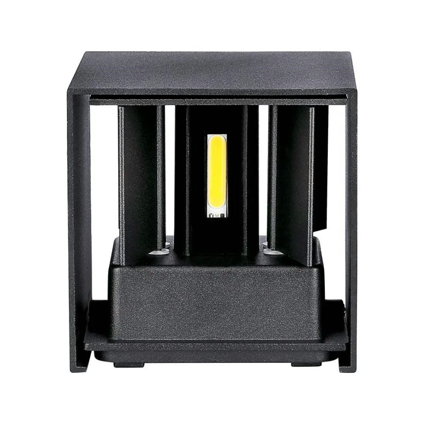 LED Utomhusvägglampa LED/5W/230V 4000K IP65 svart