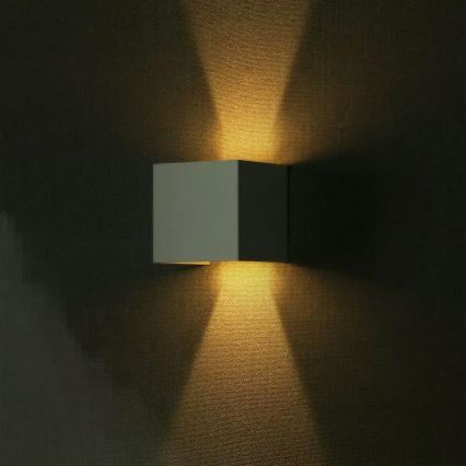 LED Utomhusvägglampa LED/5W/230V 4000K IP65 vit