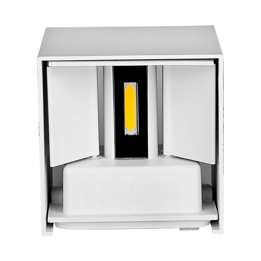 LED Utomhusvägglampa LED/5W/230V 4000K IP65 vit