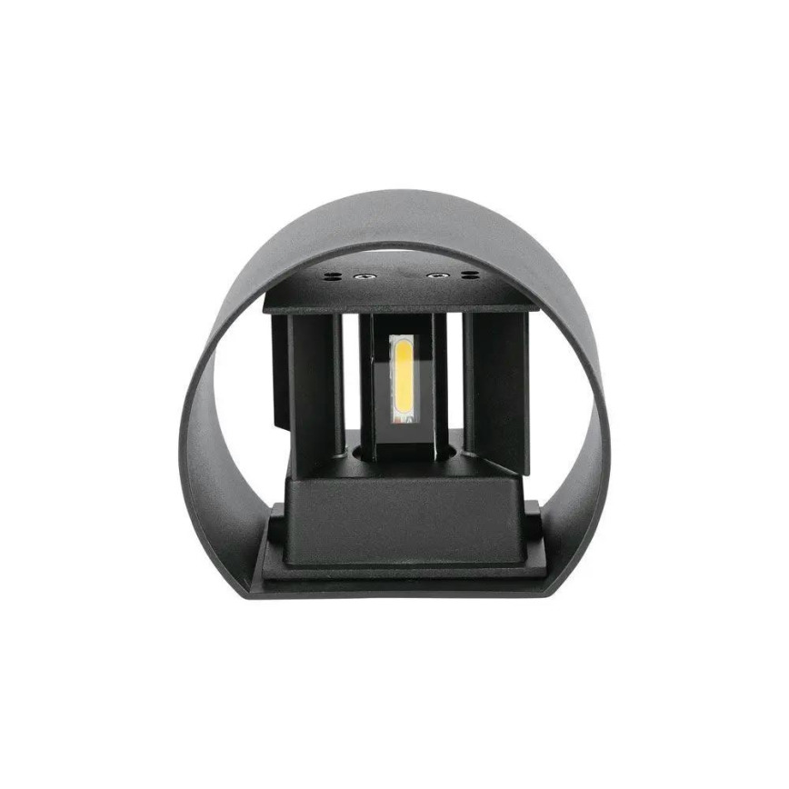 LED Utomhusvägglampa LED/6W/230V 4000K IP65 svart