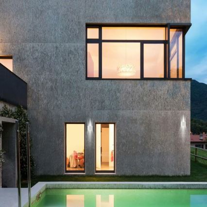 LED Utomhusvägglampa LED/6W/230V 4000K IP65 vit