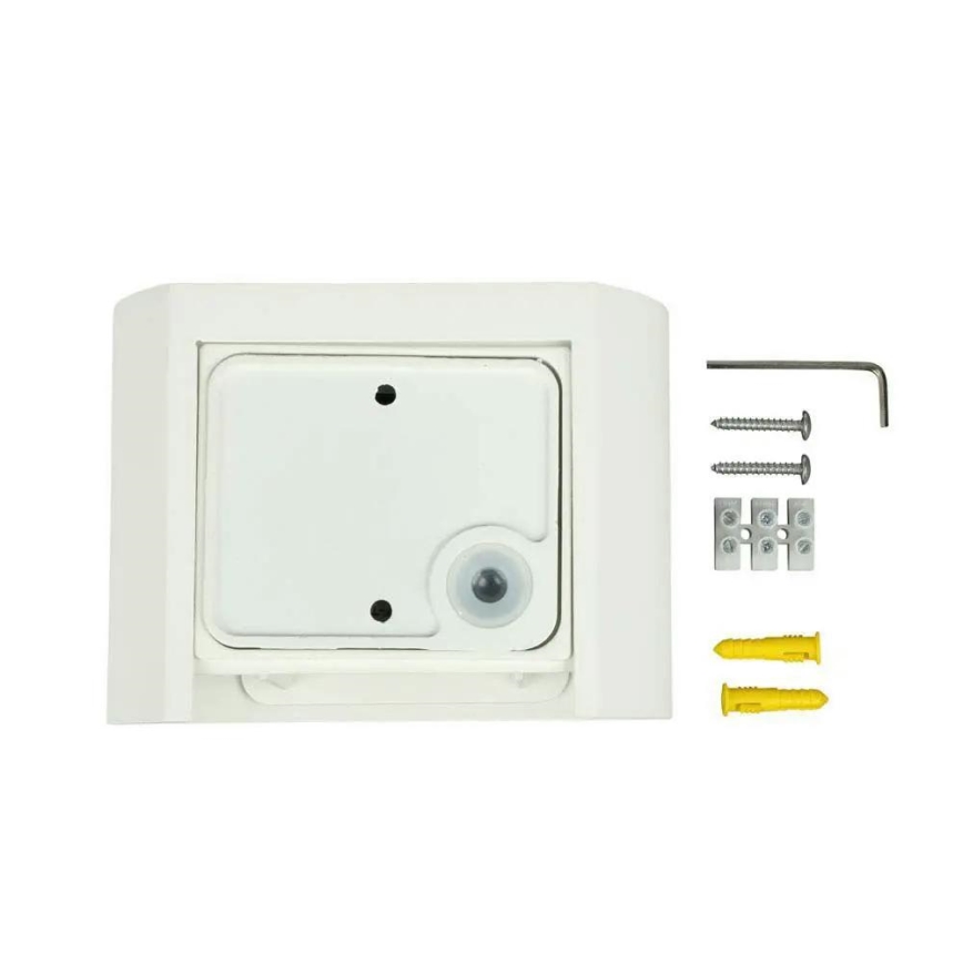LED Utomhusvägglampa LED/6W/230V 4000K IP65 vit