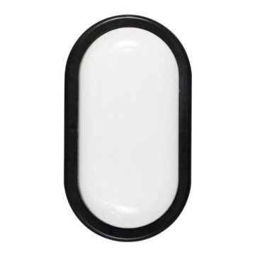 LED utomhusvägglampa LED/6W/230V IP54 svart