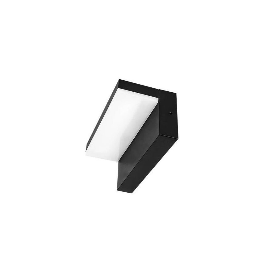 LED utomhusvägglampa LED/9W/230V 4000K IP44 svart