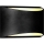 LED utomhusvägglampa LED/9W/230V 4000K IP54 svart