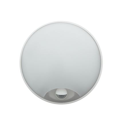 Dimbart utomhusväggarmatur med rörelsesensor LED/15/18/20W/230V 3000K/4000K/6500K IP65 svart/vit