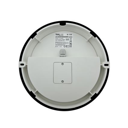 Dimbart utomhusväggarmatur med rörelsesensor LED/15/18/20W/230V 3000K/4000K/6500K IP65 svart/vit