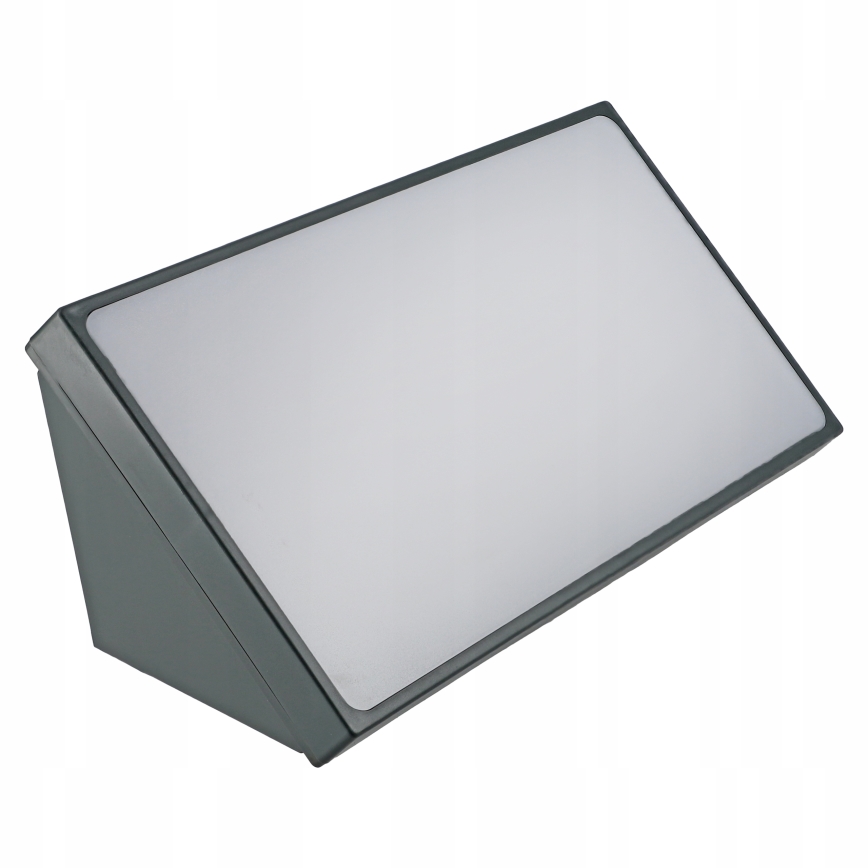 LED utomhusvägglampa med rörelsesensor LED/20W/230V IP65 grå