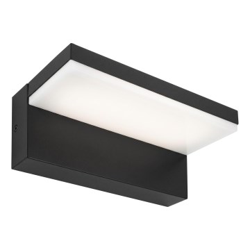 LED utomhusvägglampa NOLA LED/12W/230V IP65 svart