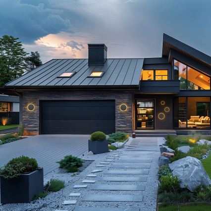 LED Utomhus Vägglampa PIATTA LED/9W/230V 3000/4000/6000K Ø 12 cm IP44 svart