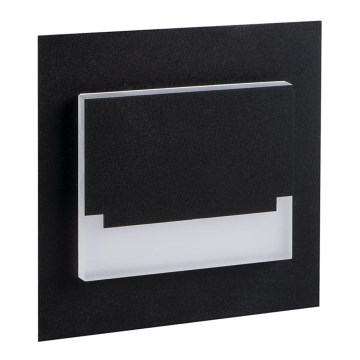LED väggarmatur för trappa SABIK MINI LED/0,8W/12V 4000K