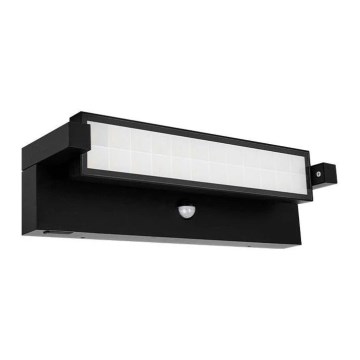 LED väggarmatur för utomhusbruk med rörelse- och skymningssensor LED/36W/230V 3000/4000/6500K IP54 svart