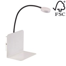 LED Väggbelysning ARLES LED/3W/230V - FSC-certifierad