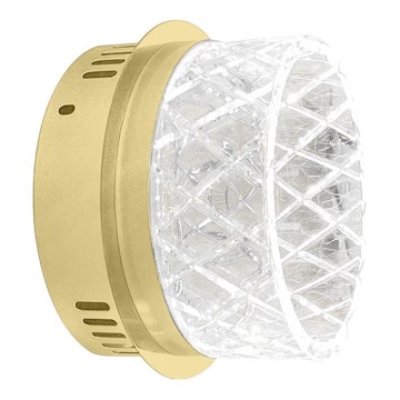 LED väggbelysning ELEGANCE LED/9W/230V guld