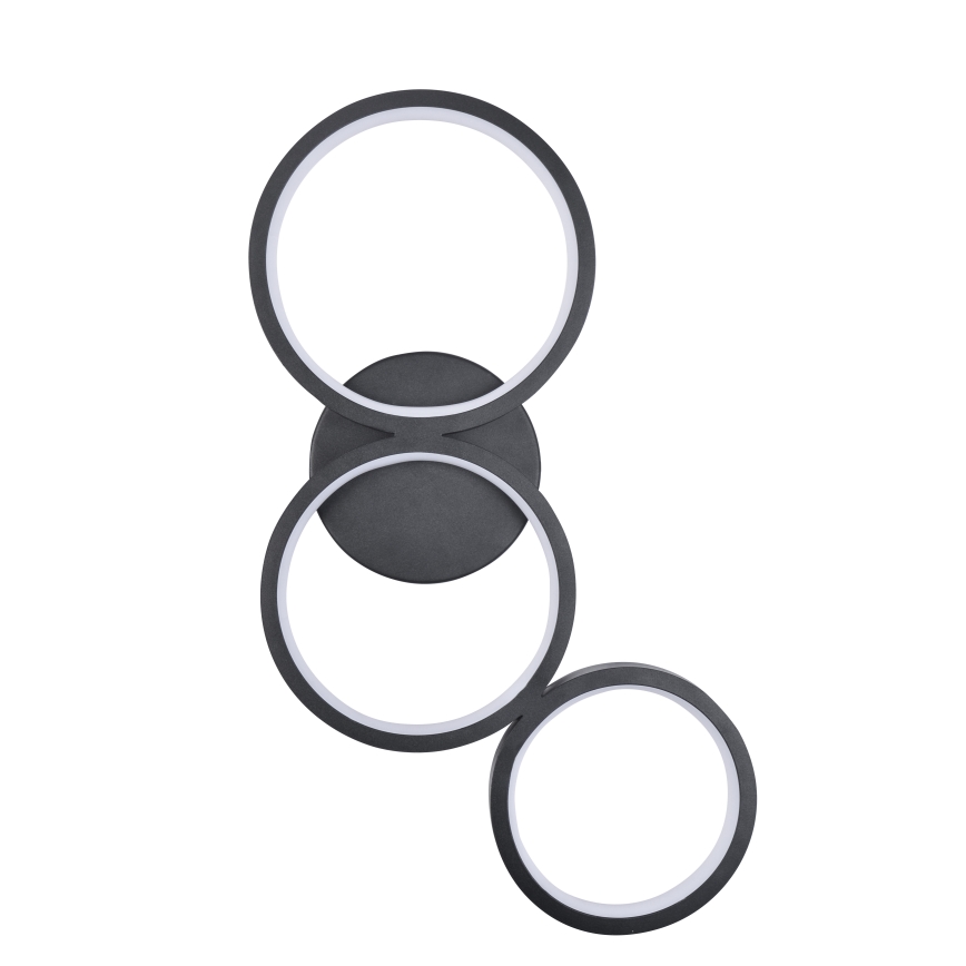 LED väggbelysning FLAMENCO LED/23W/230V 4000K svart