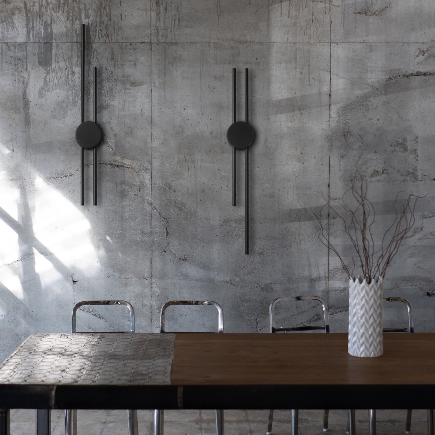 LED väggbelysning LANA LED/15W/230V 4000K svart