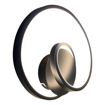 LED väggbelysning LUCERO LED/13W/230V svart