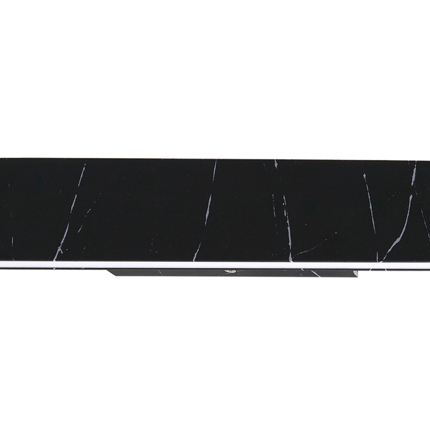 LED Väggbelysning PIERCE LED/12W/230V 30 cm svart