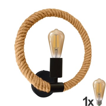 LED väggbelysning ROPE ARTHUR 1xE27/10W/230V