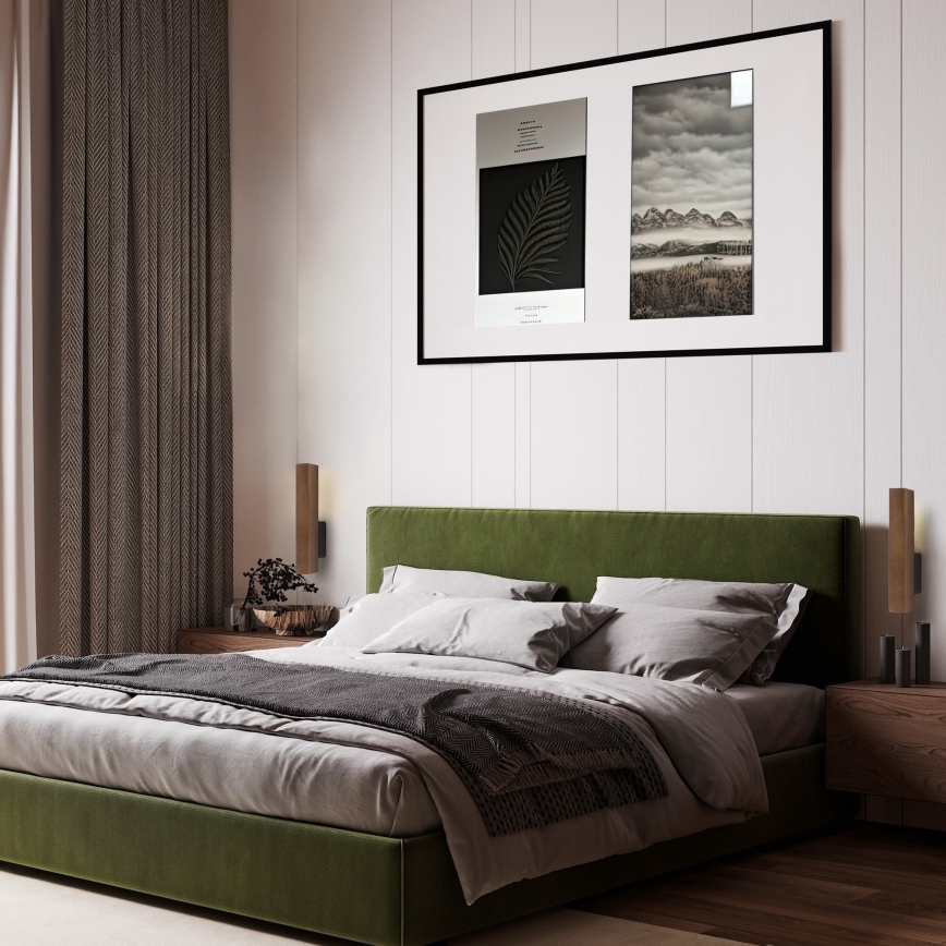 LED väggbelysning TEO LED/3W/230V 3000K valnöt