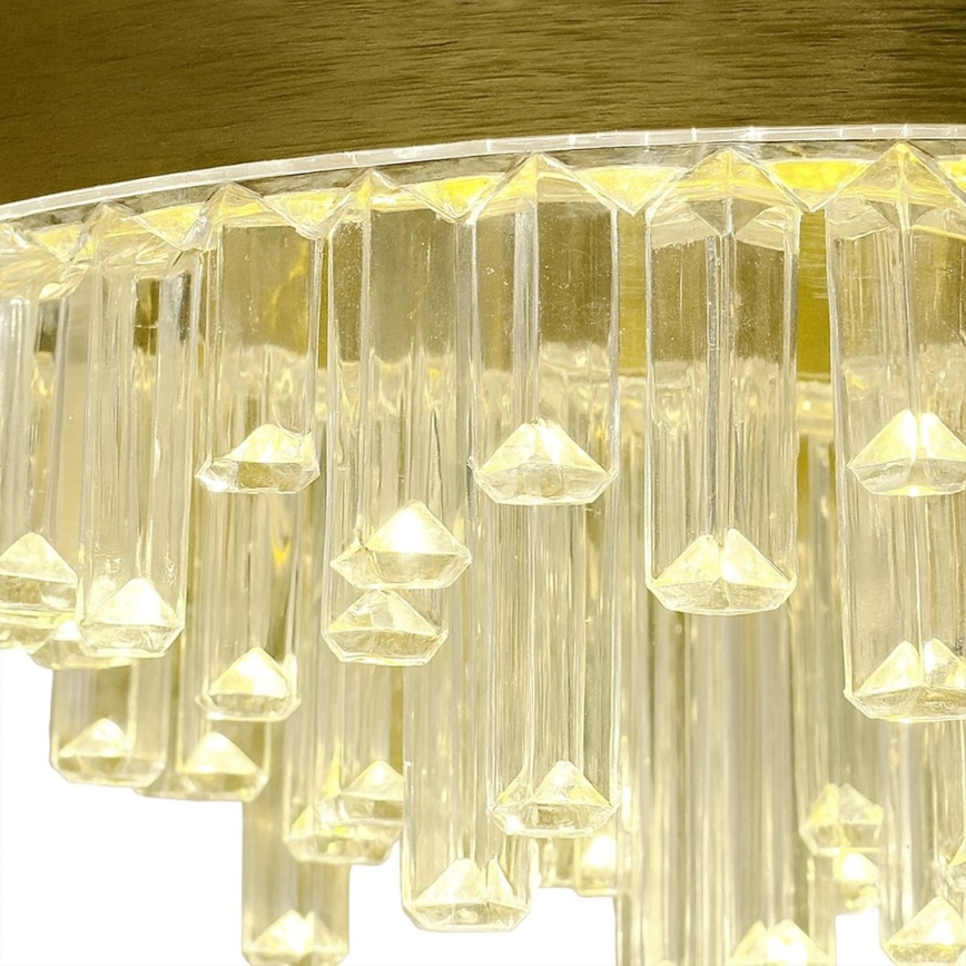 LED-vägglampa 4 W/230 V, guldig