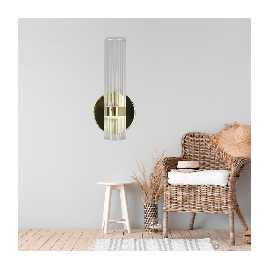 LED-vägglampa AMBIENTE LED/6W/230V 3000/4000/6000K guldfärgad