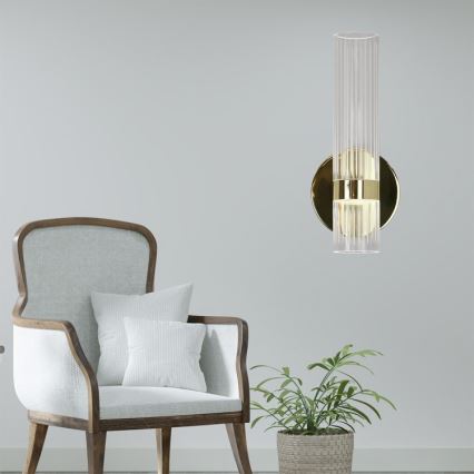 LED-vägglampa AMBIENTE LED/6W/230V 3000/4000/6000K guldfärgad