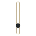 LED-vägglampa FLORENTYNA LED/24W/230V 4000K guld/svart