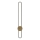 LED-vägglampa FLORENTYNA LED/24W/230V 4000K svart/beige