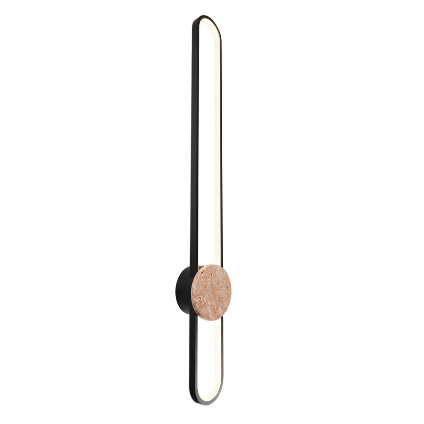 LED-vägglampa FLORENTYNA LED/24W/230V 4000K svart/beige