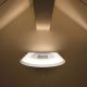 LED Vägglampa för badrum med sensor LED/10W/230V 4000K IP54 vit