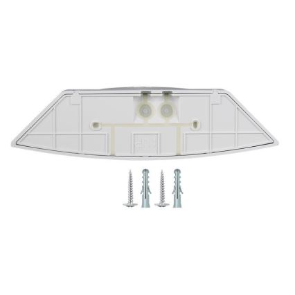 LED Vägglampa för badrum med sensor SAMSUNG CHIP LED/10W/230V 4000K IP54 vit