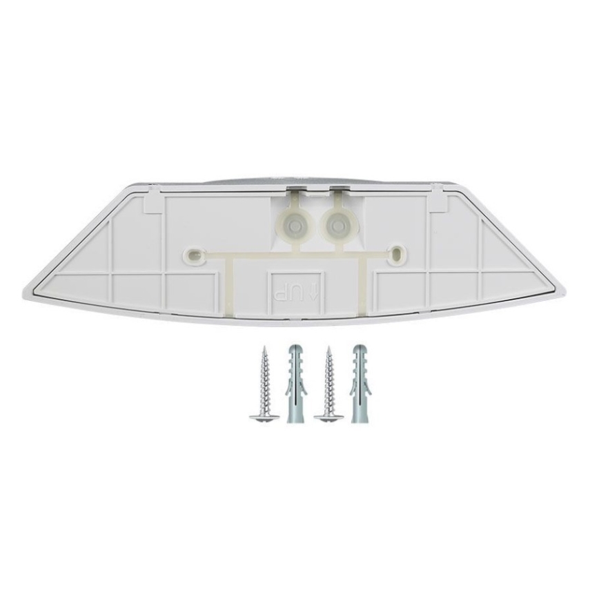 LED Vägglampa för badrum med sensor SAMSUNG CHIP LED/10W/230V 4000K IP54 vit