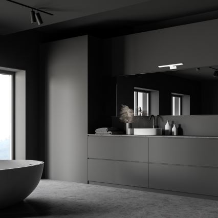 LED-vägglampa för badrum SHINE LED/7W/230V 30 cm IP44 vit