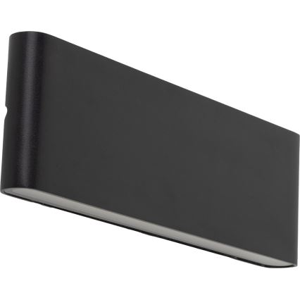LED vägglampa för utomhusbruk ARWENA 2xLED/12W/230V IP54 svart