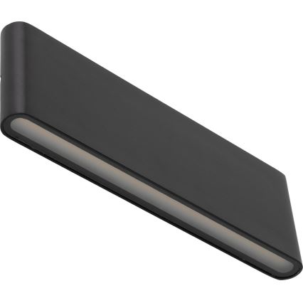 LED vägglampa för utomhusbruk ARWENA 2xLED/12W/230V IP54 svart