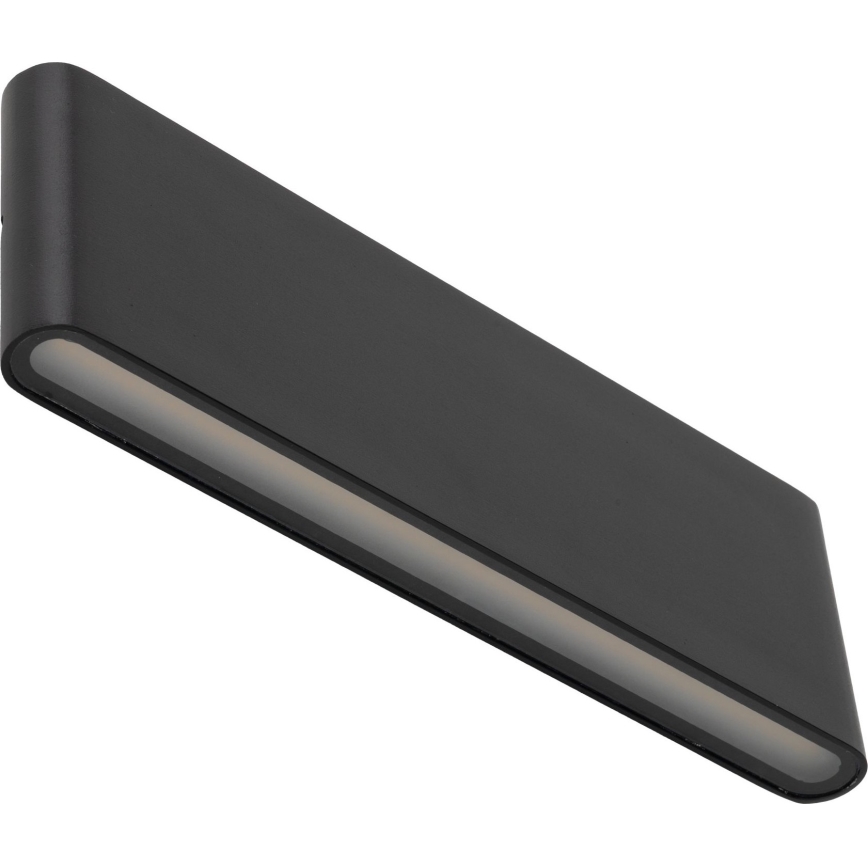 LED vägglampa för utomhusbruk ARWENA 2xLED/12W/230V IP54 svart