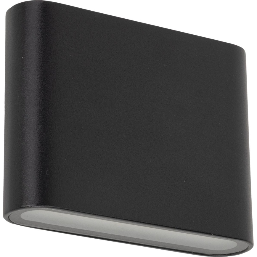 LED vägglampa för utomhusbruk ARWENA 2xLED/3W/230V IP54 svart