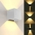 LED vägglampa för utomhusbruk KREON 2xLED/3W/230V IP54 4000K vit