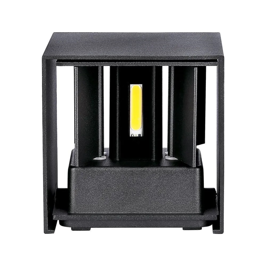 LED vägglampa för utomhusbruk LED/11W/230V 3000K IP65 svart