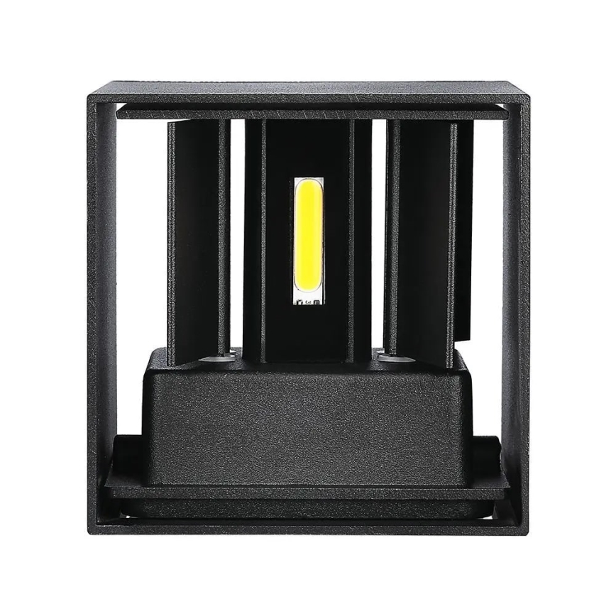 LED vägglampa för utomhusbruk LED/11W/230V 4000K IP65 svart