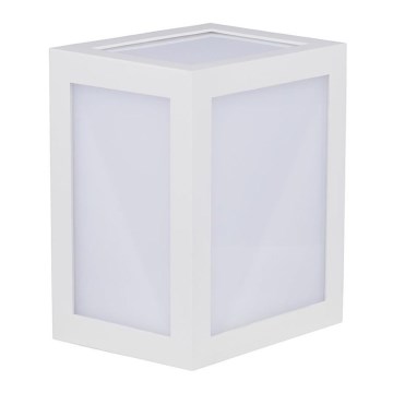 LED vägglampa för utomhusbruk LED/12W/230V 3000K IP65 vit
