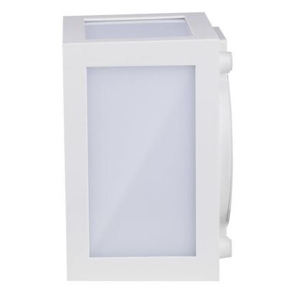 LED vägglampa för utomhusbruk LED/12W/230V 3000K IP65 vit