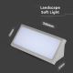 LED vägglampa för utomhusbruk LED/12W/230V 6400K IP65