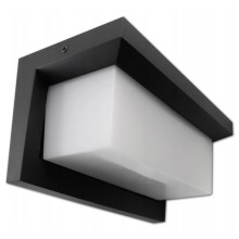 LED Vägglampa för utomhusbruk LED/12W/230V IP54 svart
